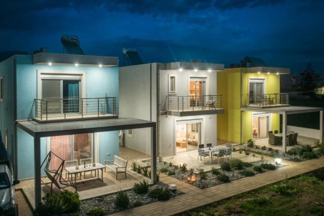 Dione Villa Kokkinos Pirgos Esterno foto